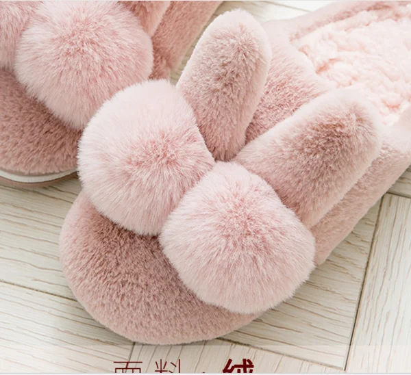2021 whole sales  fashionable   soft cozy anti skid cheap  cute  fluffy  cartoon animal plush  indoor  Slippers For Women adults
