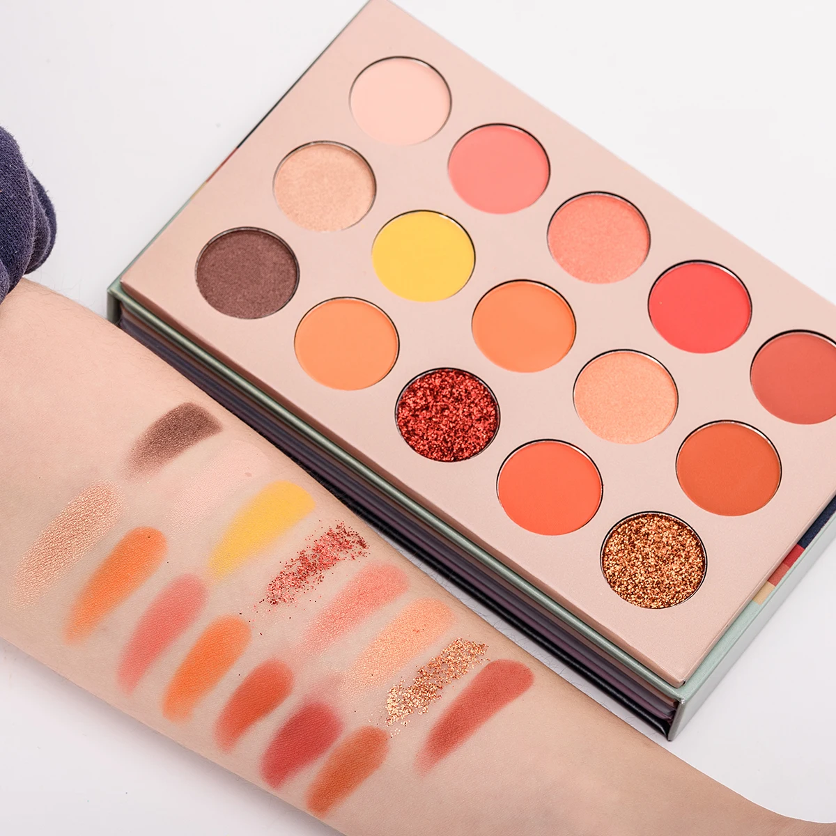  Палетка теней BEAUTY GLAZED для макияжа глаз тени век 60