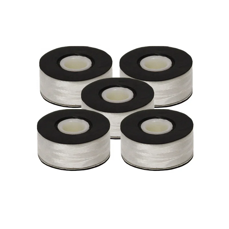 60 Weight High Tenacity L Size Type Pre-wound Bobbins 75d/2 Magnetic Side Bobbin Bottom Thread