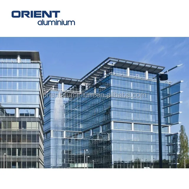 Invisible Aluminium Structural Glass Curtain Walls China