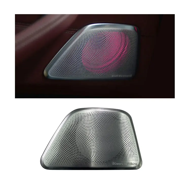 tweeter speaker with atmospere light underglow underbody system neon light car led strip light For BMW 5 Series G30 G38