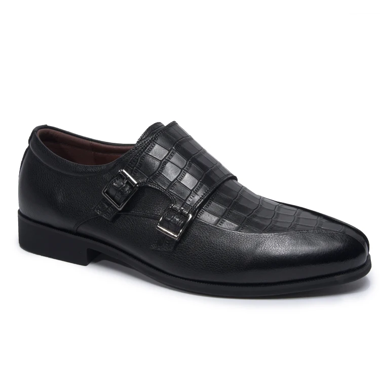 Men monk strap Formal Shoes Design Dress style Businessman Shoes Hot Selling New Stylish Men Footwear  Dress Shoes for men
