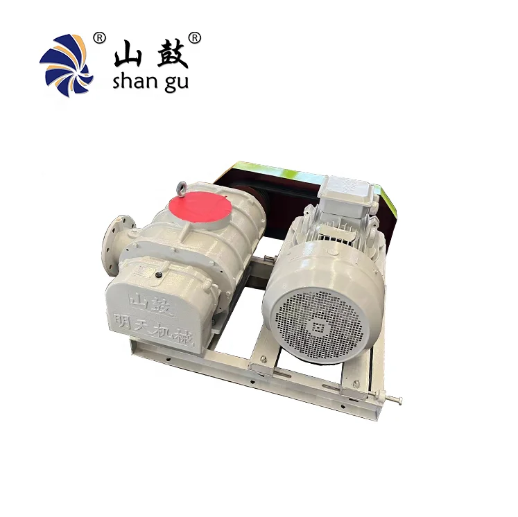China Factory OEM SHANGU Roots Blower RSR-175A no oil pollution to the conveying medium With motor/Diesel engine