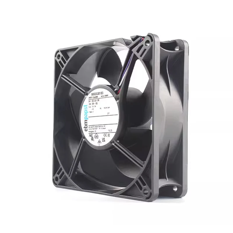 4414/2HHP 120mm 12W 24v inverter cooling fan 120x120x38mm 12038 low noise ball bearing brushless dc axial fan for ebmpapst fan