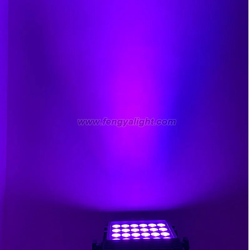 waterproof outdoor IP65 24pcs 10w rgbw 4 in 1 LED wall washer stage lighting