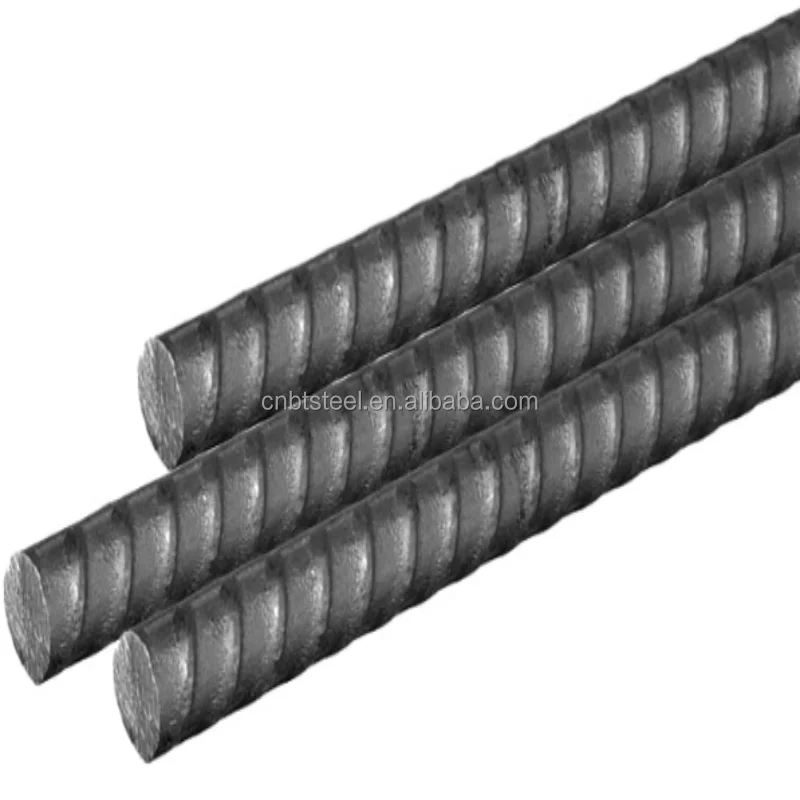 Wholesale 6mm - 50mm Deformed Steel Bar Reinforcing Rod Metal Concrete Steel Rebar Price for construction