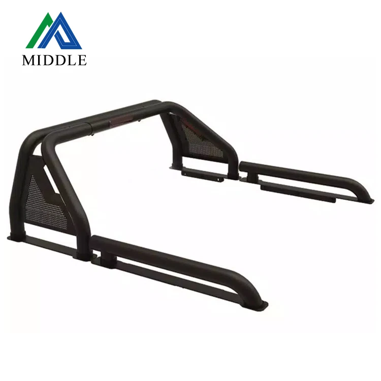 2022 Hot Sell Popular American Truck Top Selling Universal Power Coating Steel 4X4 Bed Roll Bar for Ford F150  Dodge Ram