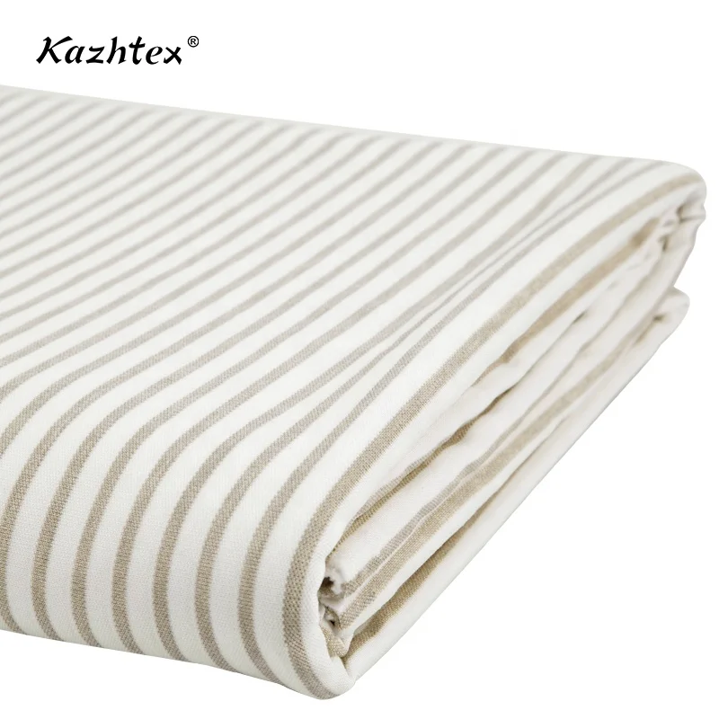 Knitted Silver Fiber Conductive Zebra Stripes Fabric for Sensing Textiles