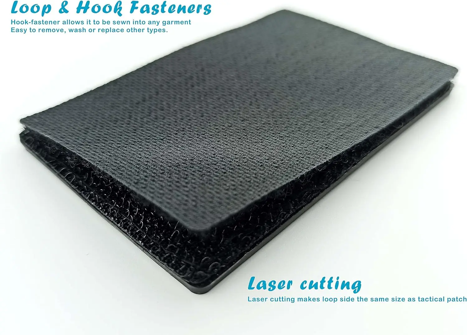 Emboss 3D Brand Designer Custom Logo PVC Rubber Patches Badge Hook Backing For Clothing