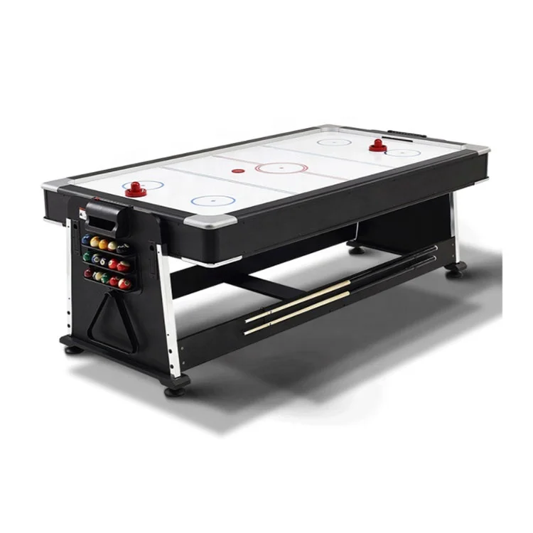Factory Customize 7 Ft 4 in 1 Multi Game Table Fancy Game Billiards Pool Tables For Game Rooms
