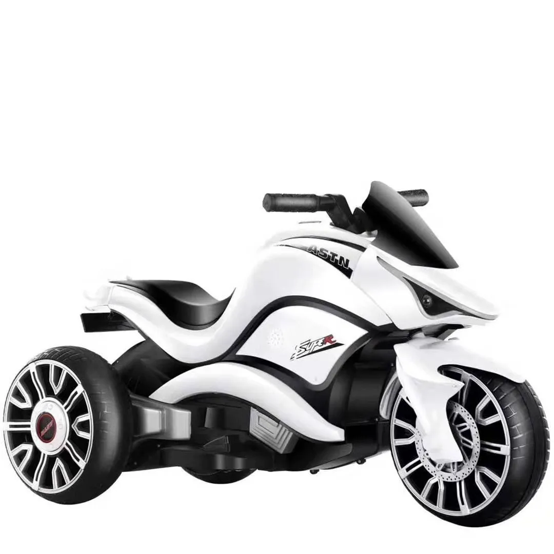 Double drive large motorcycle Baby electric motorcycle   kid motor bike Hot Sale Children_s Electric Motorcycle 3 Wheels