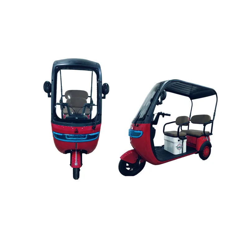 chinese cheap recreational drift trike all terrain 3 seat enclosed electric motorcycles scooter adult cargo electric tricycle