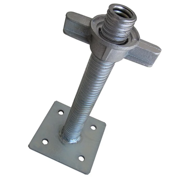 Scaffolding Adjustable Jack Base screw jack rod formwork screw jack