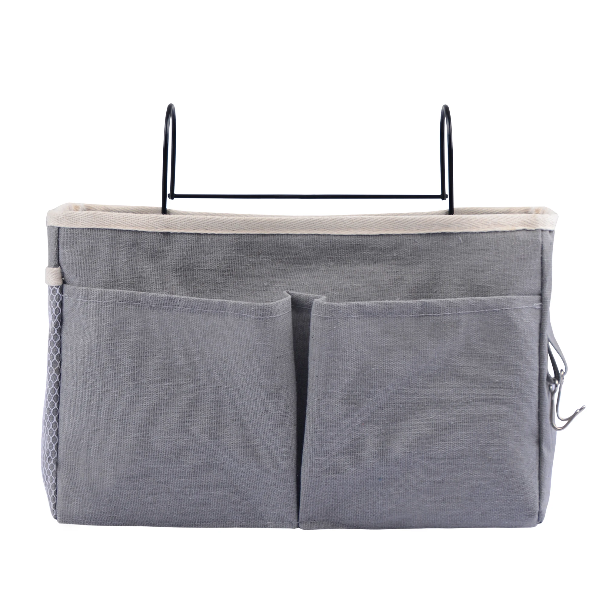 Home Multi-functional Bedside Hanging Bag College Student Dormitory Bedside Fabric Hanging Basket Bed Debris Sorting Storage Bag