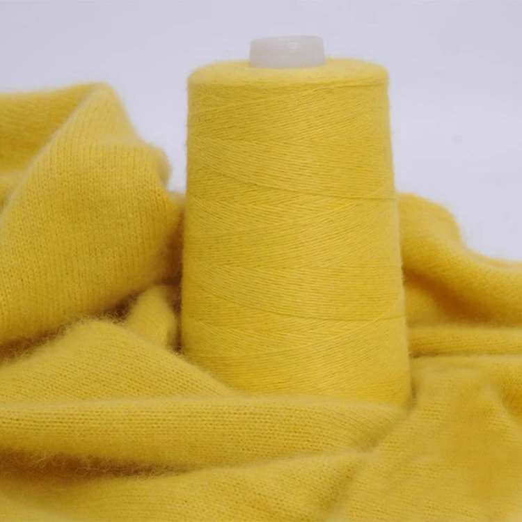 Wholesale 100% mongolian cashmere yarn 26/2 for knitting 100% pur yarn cashmere