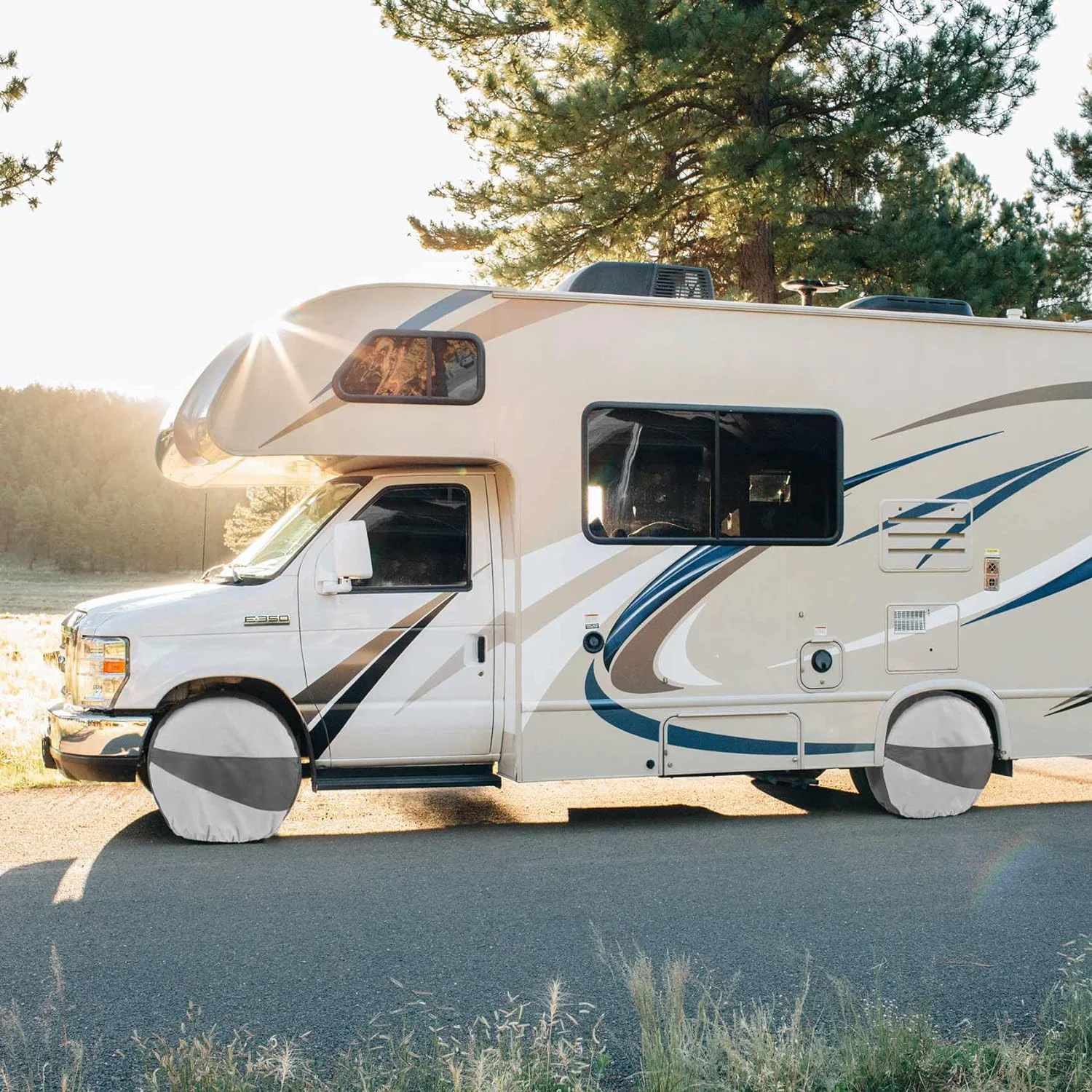 Waterproof UV Protection Different Sizes RV Tire cover waterproof RV wheel cover