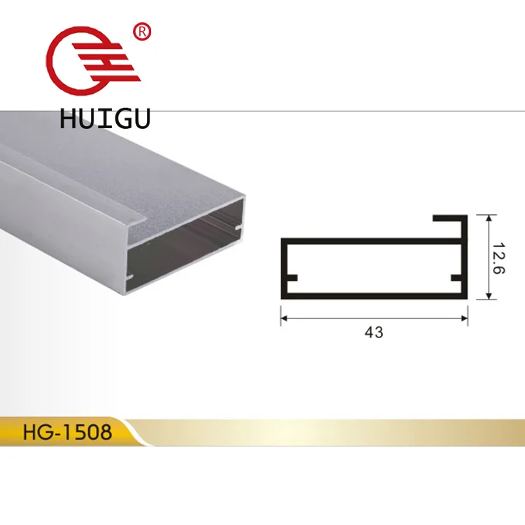 Factory Providing Custom Anodized Aluminium Edge-sealing for Furniture Door Frame