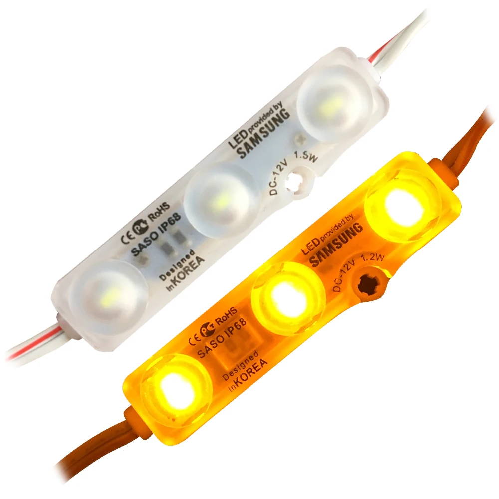  Высокая яркость 12V 1 5 W Одноцветный Супер ультразвуковой впрыска SMD 5730 в Корейском стиле процессором обработки изображений светодиодный