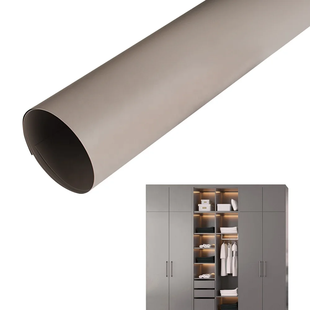 2022 New Plastic PETG Film Anti-static Flexible Clear High Gloss Color PETG Sheet Rolls For Furniture Lamination