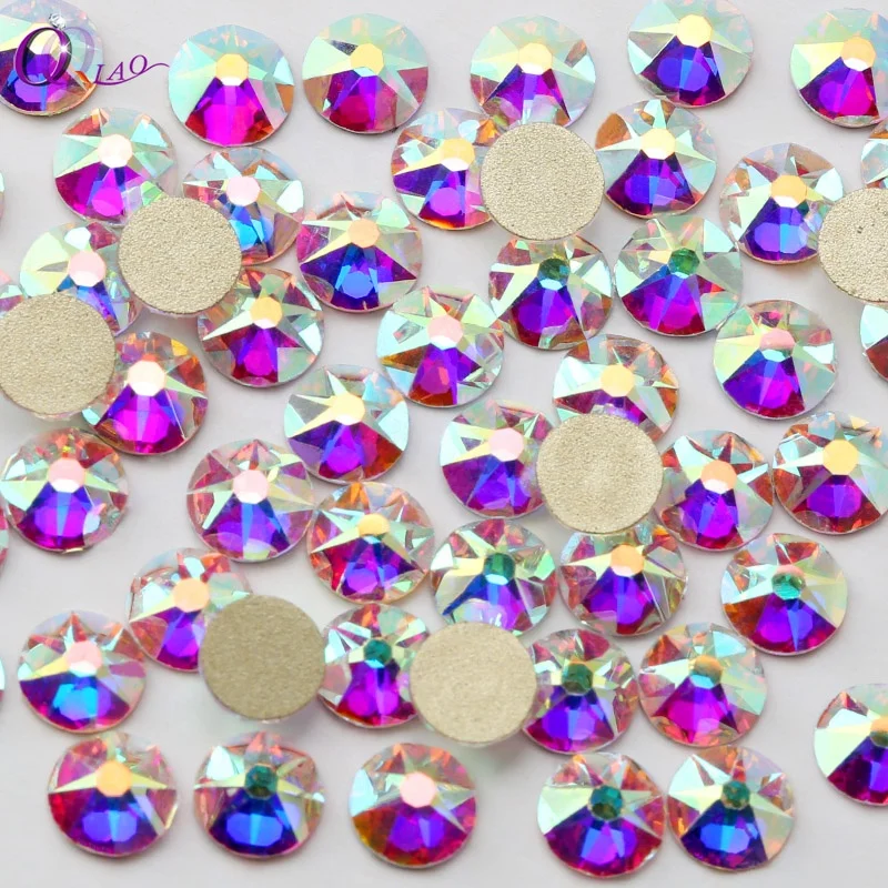 Shiny Hivis Glass Rhinestones Non Hotfix Blingbling 2088 Rhinestones for Beauty Party Supplies Decorations