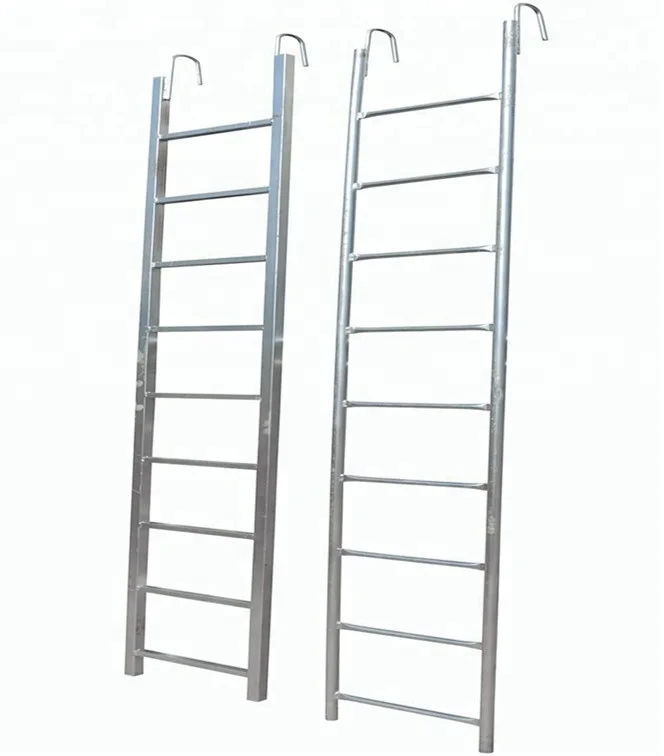 Pre-Galvanized Steel Scaffolding Step Ladder Monkey Ladder Staircase Stair Ladder for Construction