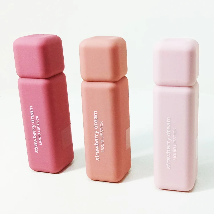 
Hot Sale Matte Liquid Lipstick Waterproof Red Velvet Lip Makeup Long Lasting Lip Gloss Tint Matte Lipgloss Tube 