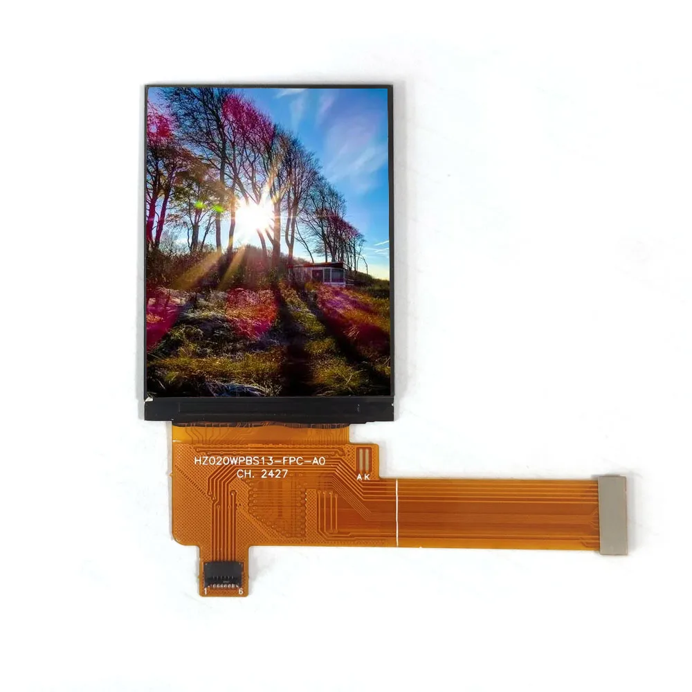 2.0 inch 480*640 pixels tft SPI RGB interface color lcd module