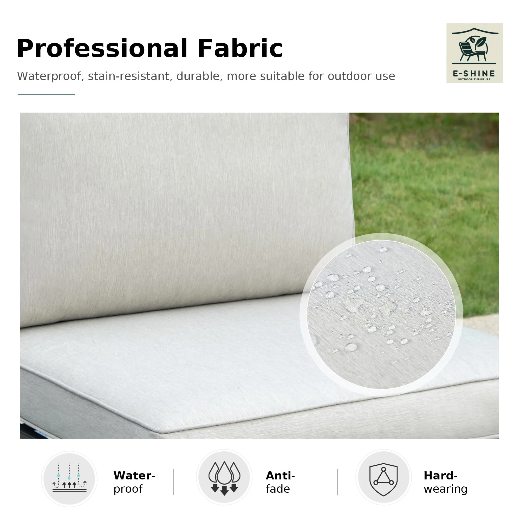 Modern Aluminum Garden Sofas Outdoor Furniture Outdoor Sofas Patio Furniture Set Outdoor Garden Furniture With Coffee Table