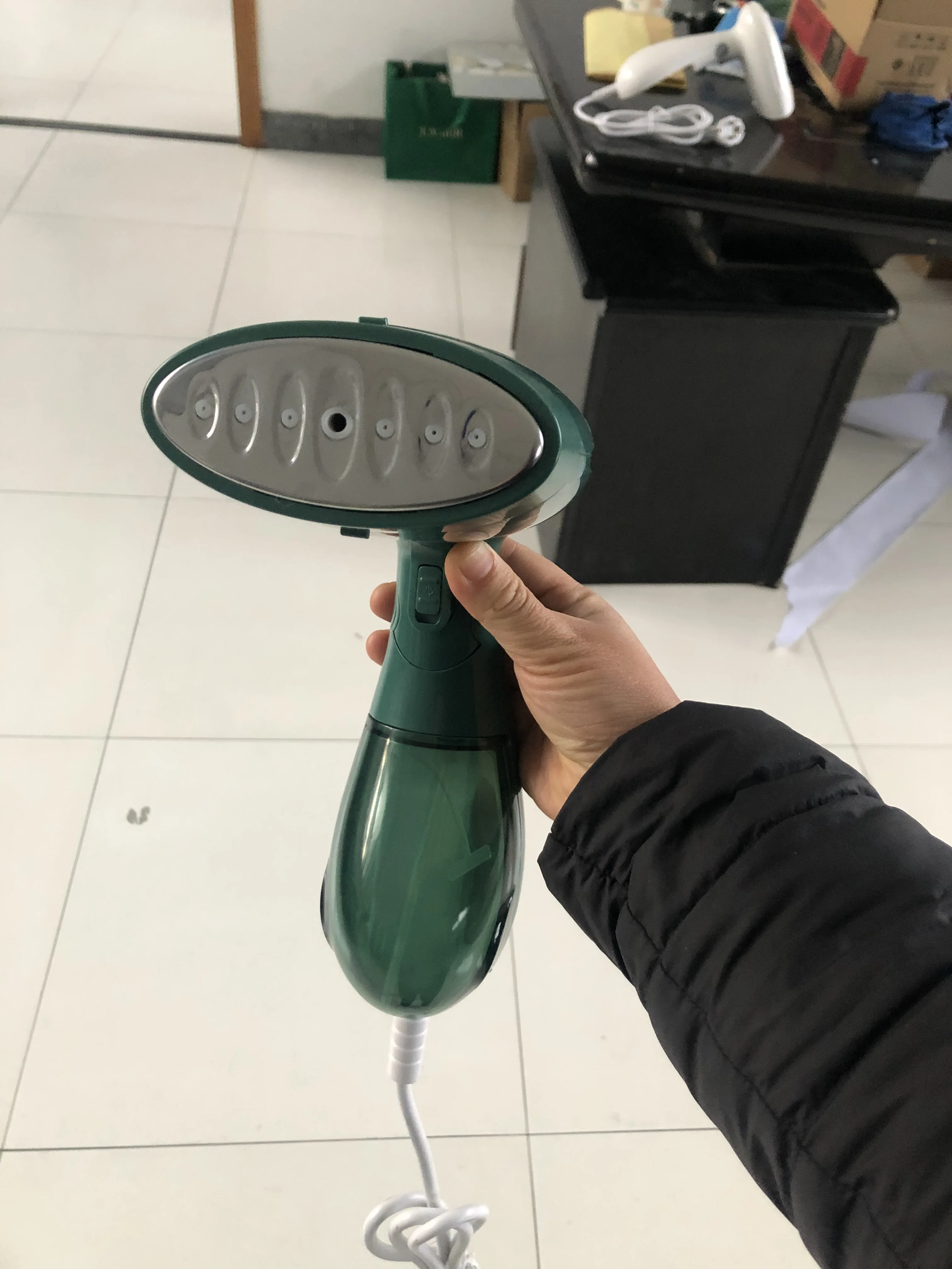 1200w flat clothes ironing machine handheld garment steamer portable iron