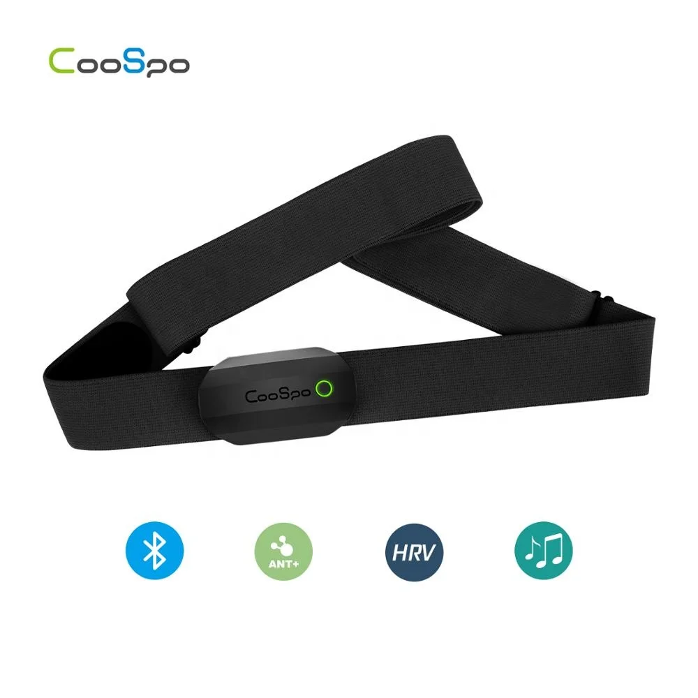 
COOSPO H808S Bluetooth ANT+ Heart Rate Monitor Chest for Fitness Cardio 