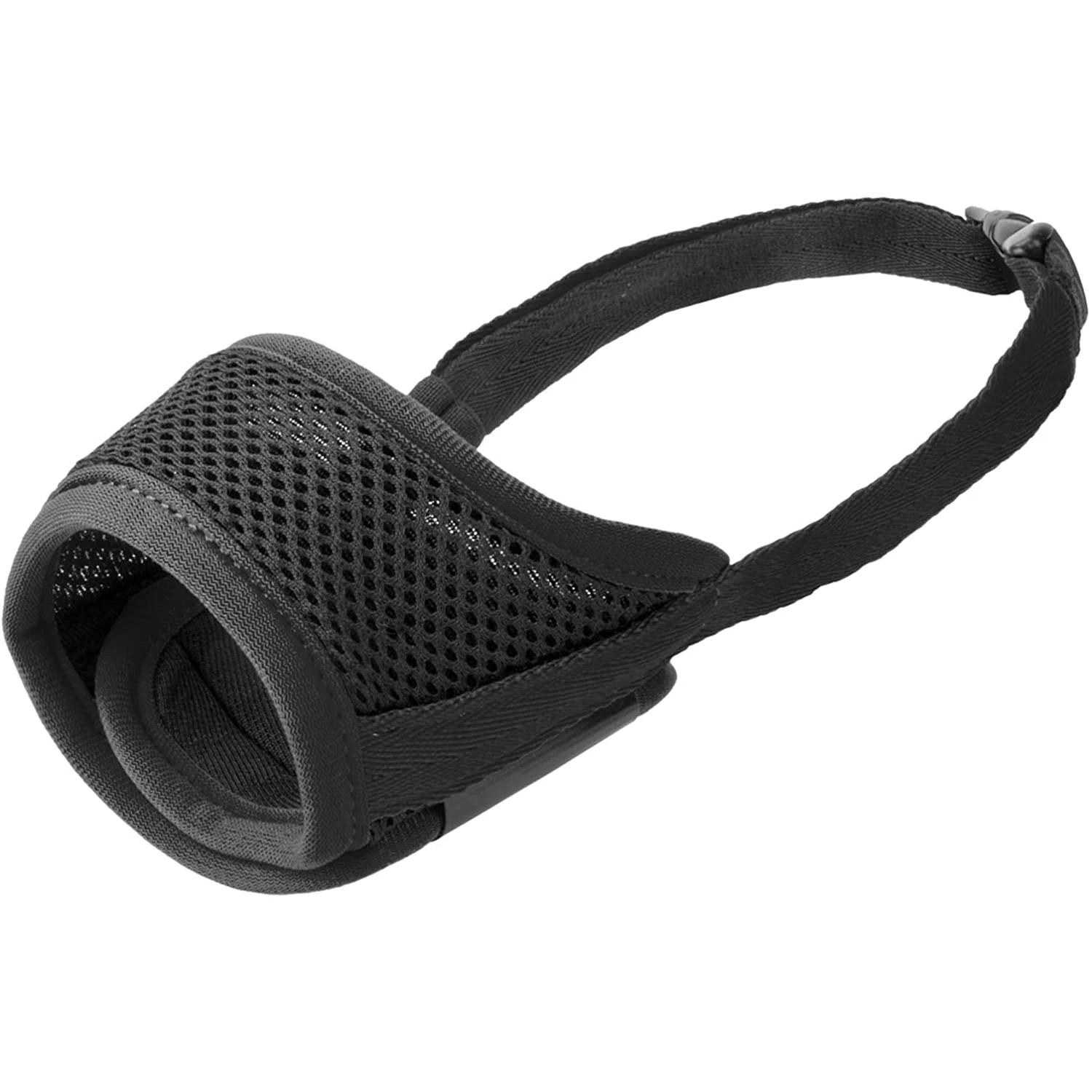 Nibao Dog Muzzle to Prevent Biting Barking and Chewing with Adjustable Loop Breathable Mesh Soft Fabric