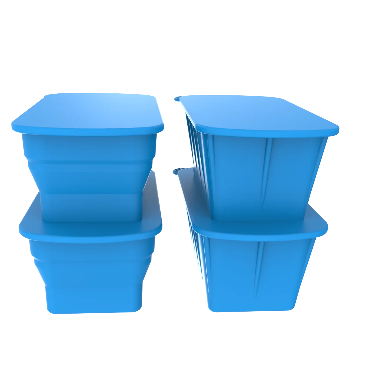 4LB 8LB Silicone Ice mold block tray collapsible big ice maker Custom Logo for Ice Cream Tool Extra Large for summer