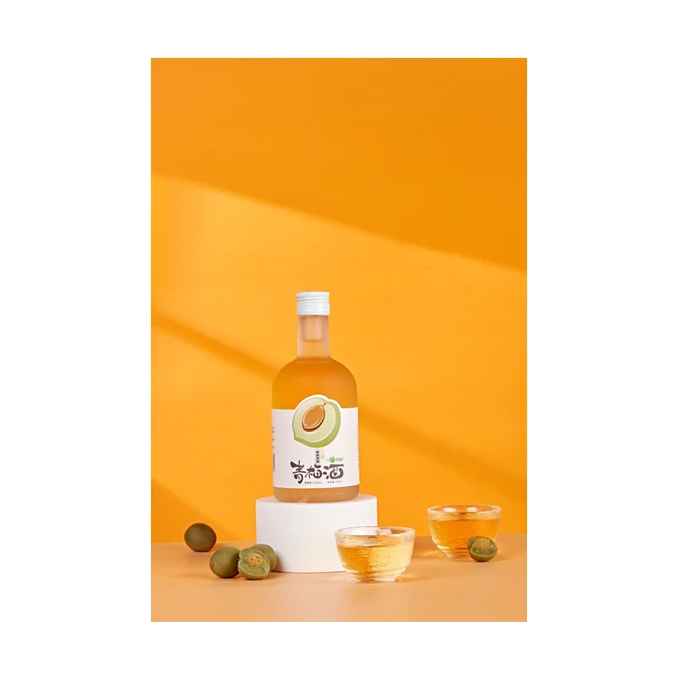 
Customized Professional Happyfull Premium Japanese Style Low Degree ABV 13% Alcohol Liqueur Sake Umeshu Plum Wine 