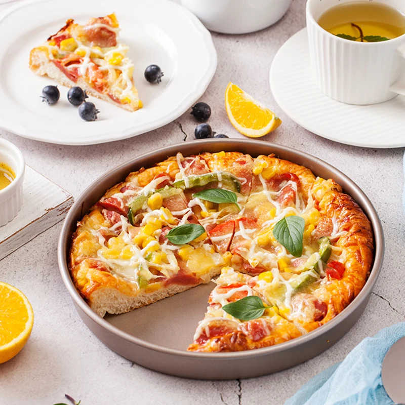 Professional custom carbon steel non-stick bakeware cupcake muffin mold donut mould bread loaf baking pan pizza pan