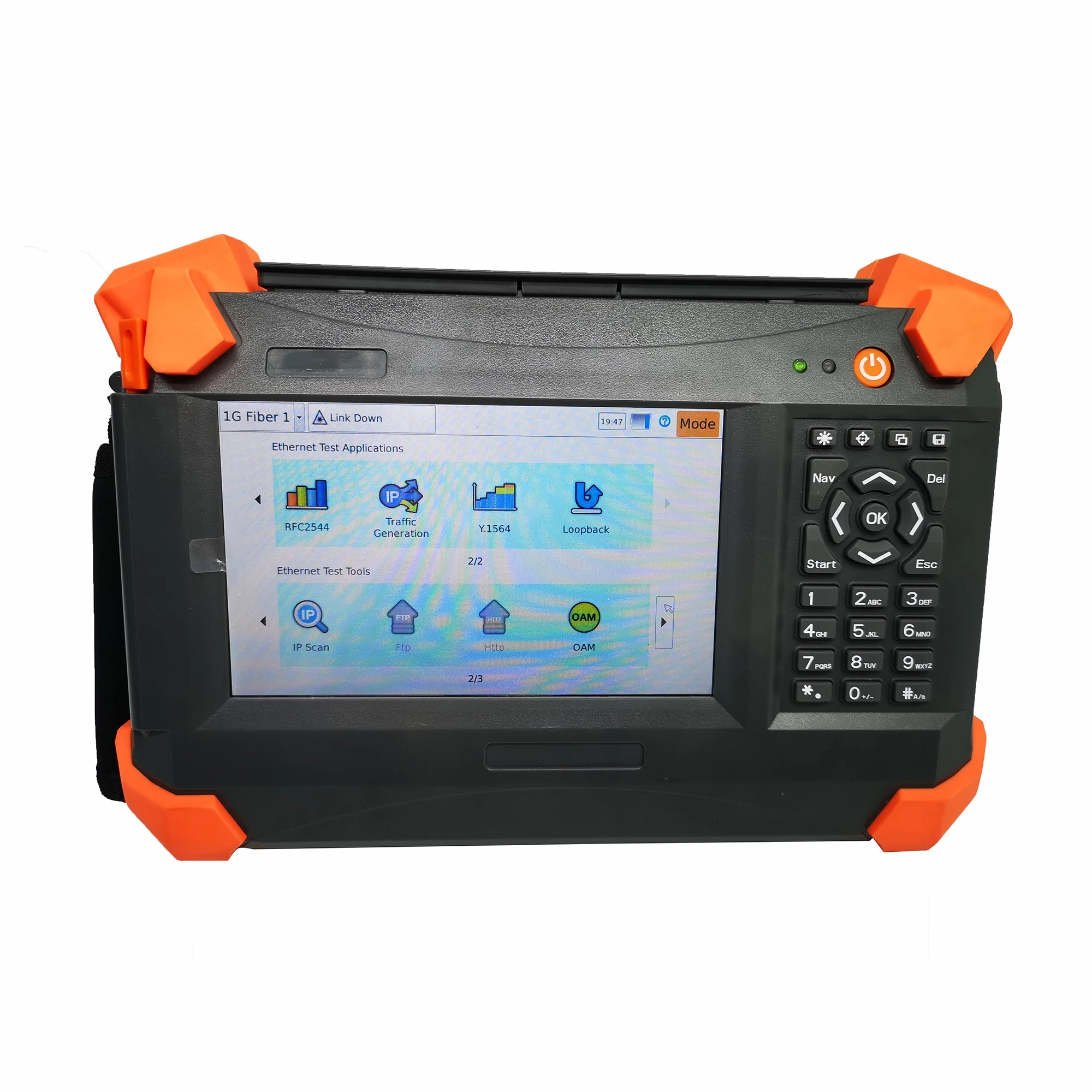 10/100/1000/10000M 10G Ethernet Network RJ45 LAN Cable Tester / CAT5E CAT6 SFP Multifunction Network Analyzer