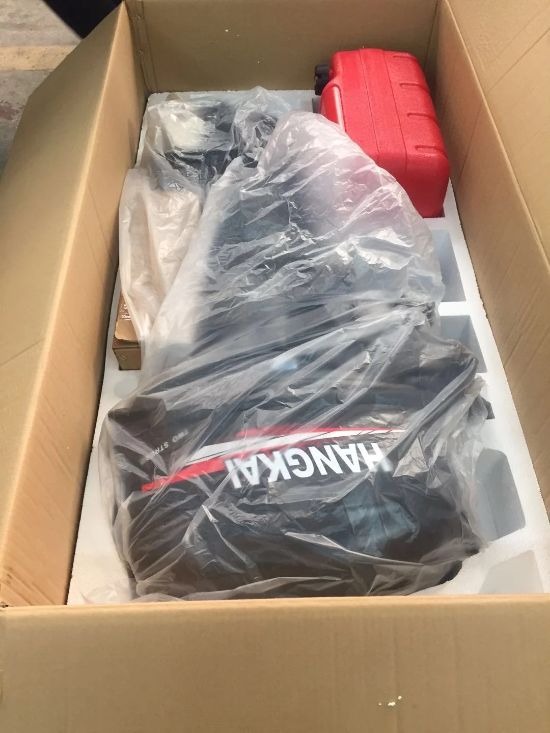 New Powerful HANGKAI 30HP 2 Stroke Marine Petrol Outboard Engine for Inflatable Boat