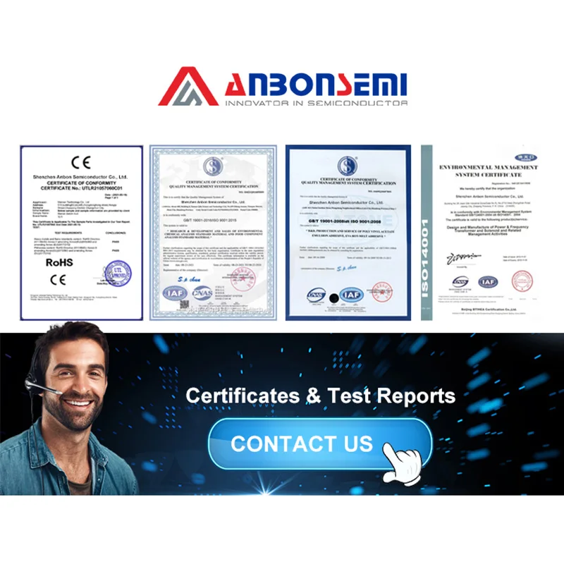 Anbon 1A 50V US1A-A S/MA DO-214AC Package Ultra Recovery Rectifier Diode Glass passivated chip junction