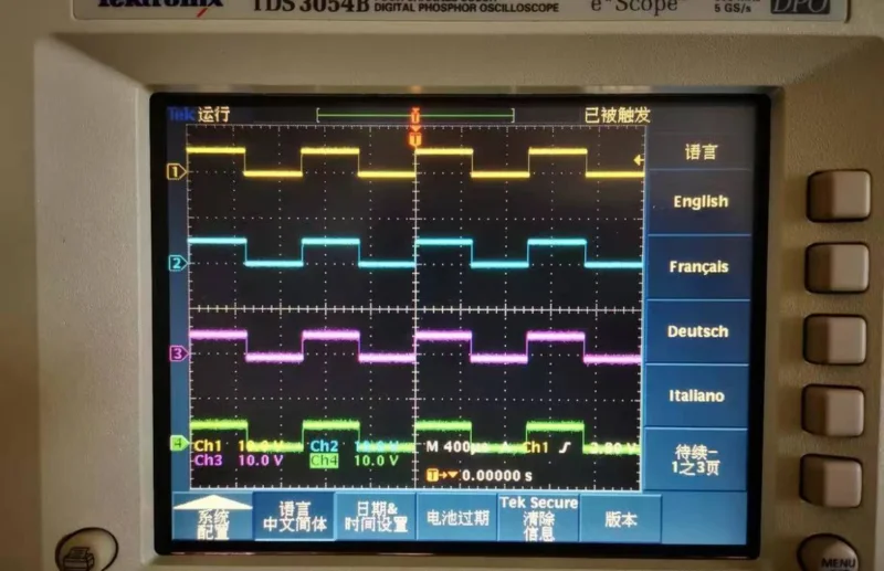 Tektronix TDS3054B 4CH DPO Oscilloscope 500MHz 5GSa