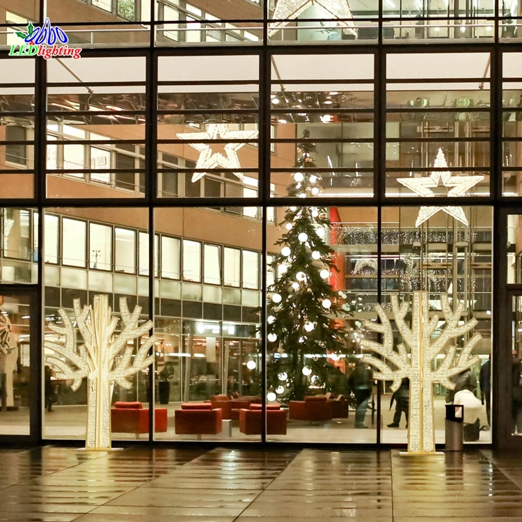 Открытый 3D светодиодный свет большой гриб мотив украшения для рождественского сада освещенные