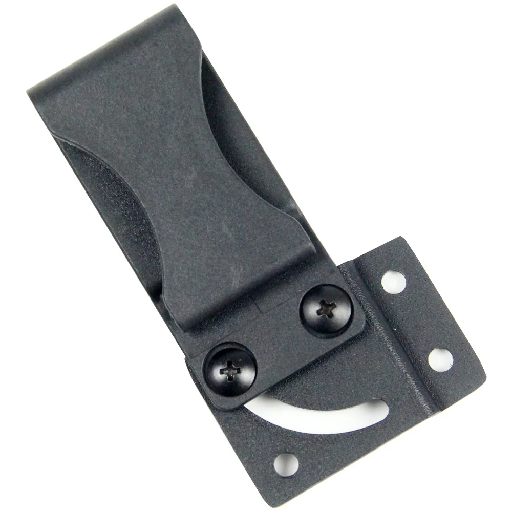 Universal 90 Degree Rotating Belt Clip Clamp Swivel Plastic Loop With Hardware For Knife Sheath Gun Holster