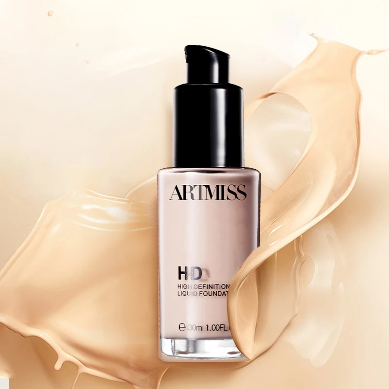 16 colors no logo high quality foundation liquid full cover liquid foundation matte finish