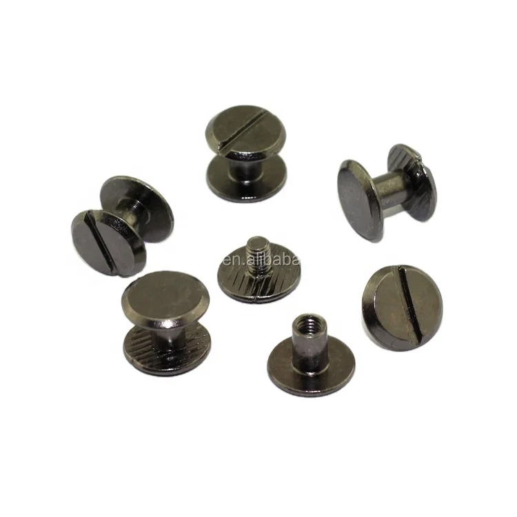 black color metal 6mm 8mm 10mm 12mm binding post Chicago screw