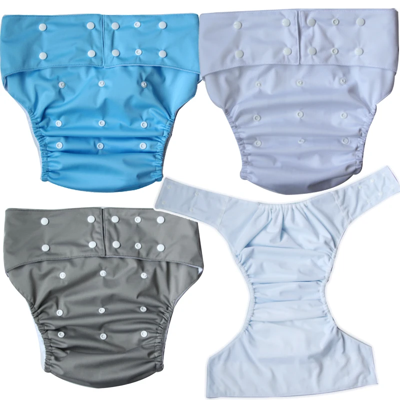 
Washable Adult Cloth Diaper AIO Cloth Nappy 