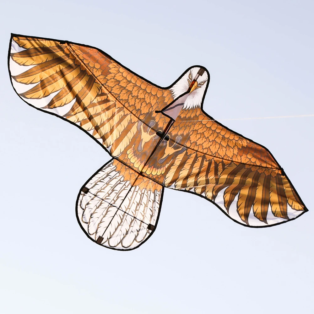 Factory Direct Wholesale Eagle Kite New Design Model Polyester Kite Fiberglass Frame Easy to Fly China OEM Customized Lo