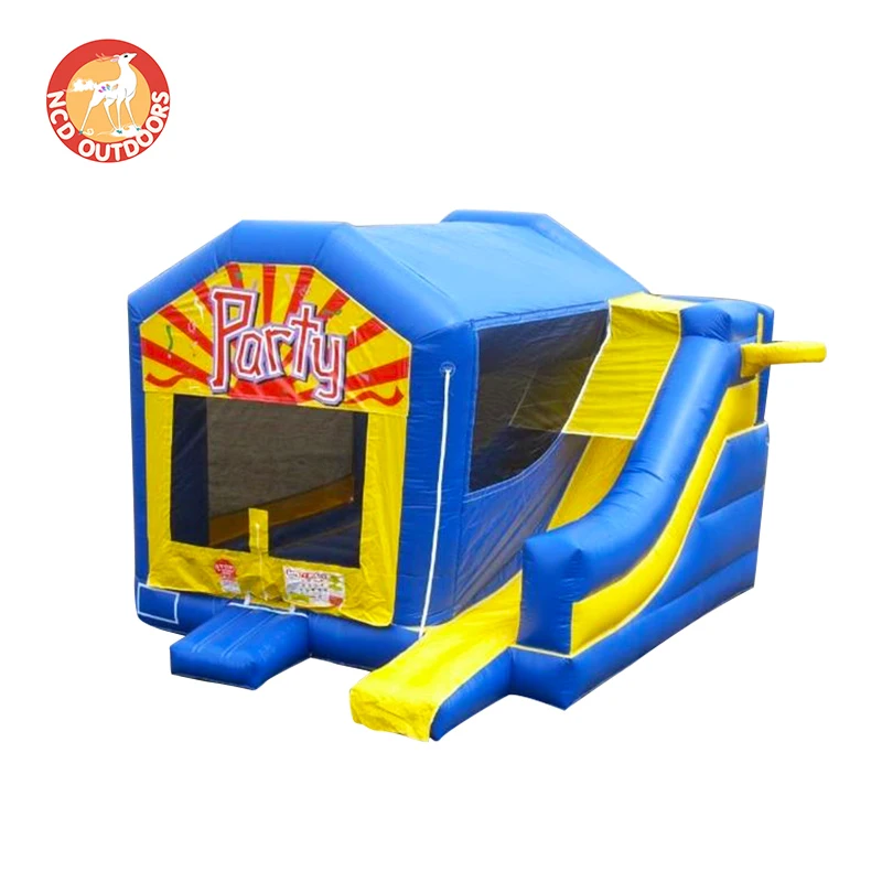 American Racers Combo Obstacle Course Small Bumble Bee Inflatable Relay Race Bounce House Jump Castle