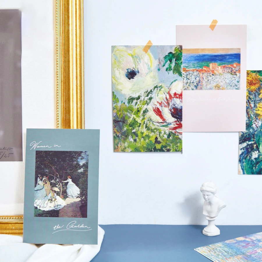 Creative New Year Gift Message Cute Postcard Blessing Greeting Bulk Cardboard Postcard