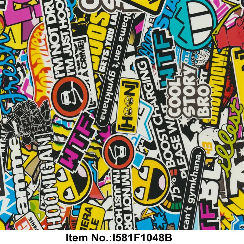 Cartoon Water Transfer Printing Film Manufacture No  I639Y1161B