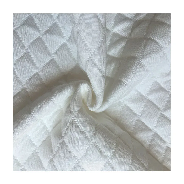 Полиэтиленовая/бамбуковая трикотажная жаккардовая ткань, наматрасник, тикающая ткань