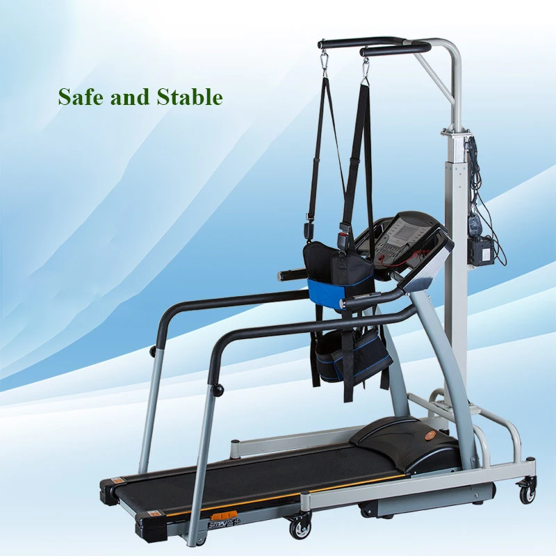 Walking Rehabilitation Patient Lifting Device Gait Training Device Electric Unweight System with medical Slow Speed Treadmill