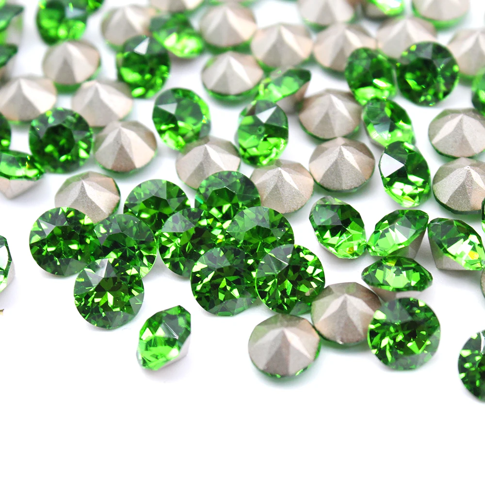 Ss38 Loose Cz Crystal Rhinestone Stones 33 Cuts Stellux Austrian Pointback Crystal Rhinestones Charms For Jewelry Making